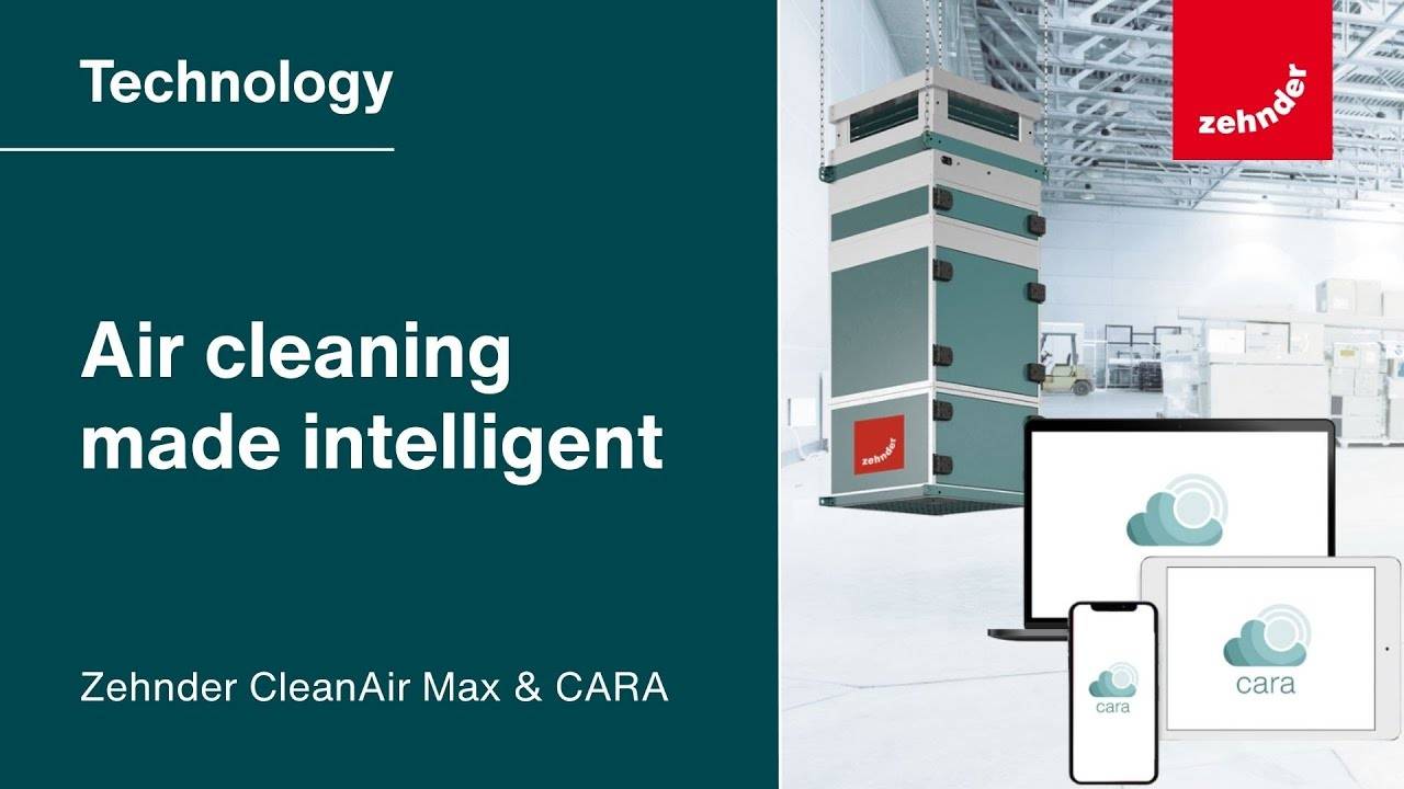 A YouTube video showing how CARA makes air purification smart