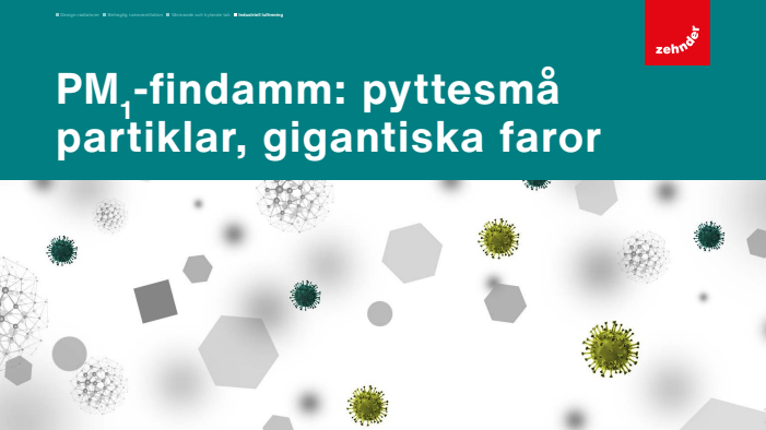 Små partiklar från svetsrök