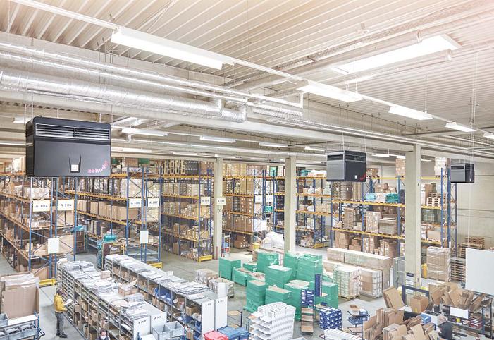 gilog industrial air cleaning in the logistics industry