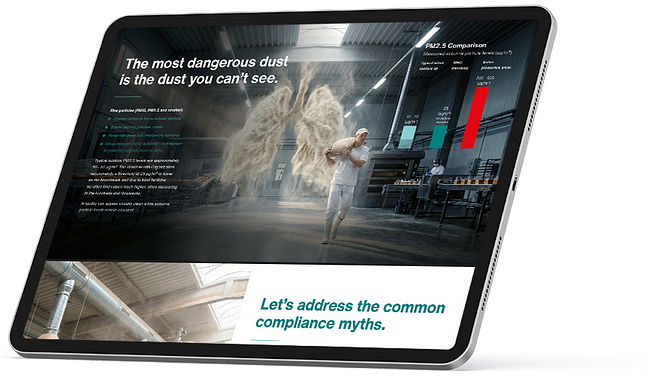 Food safety guide mockup