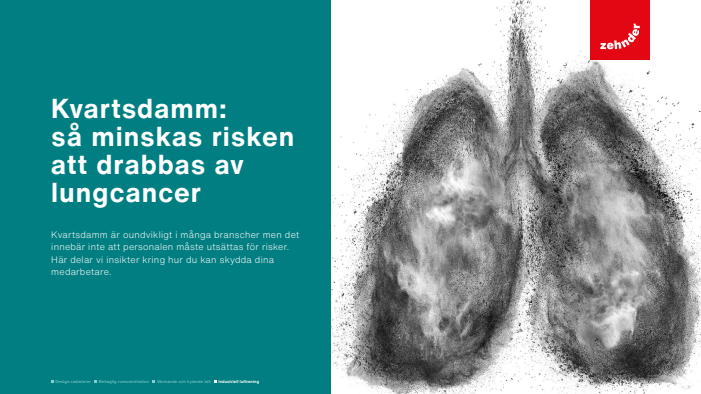 kvartsdamm bedoema risken foer att fa lungcancer