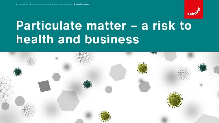 Tiny welding fume particles