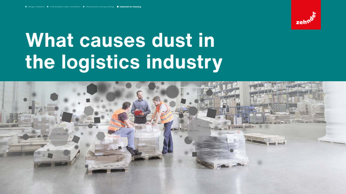 Where does dust come from in logistics?
