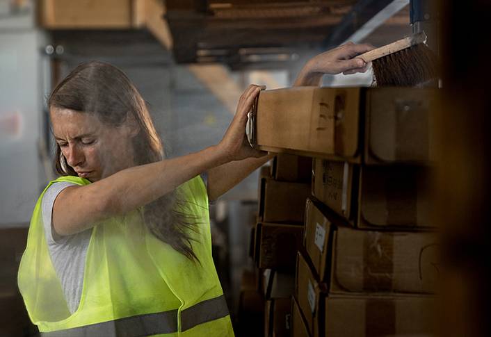 warehouse dust logistics preview