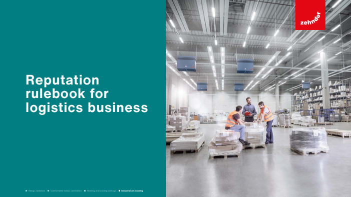 Reputation rulebook for logistics business