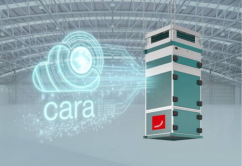 Smart IoT dashboard industrial air cleaning CARA