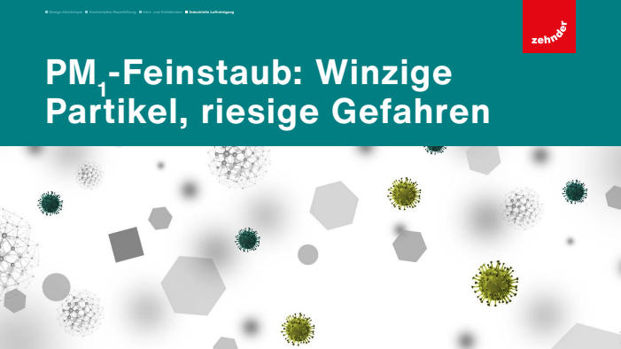 Winzige Schweißrauchpartikel