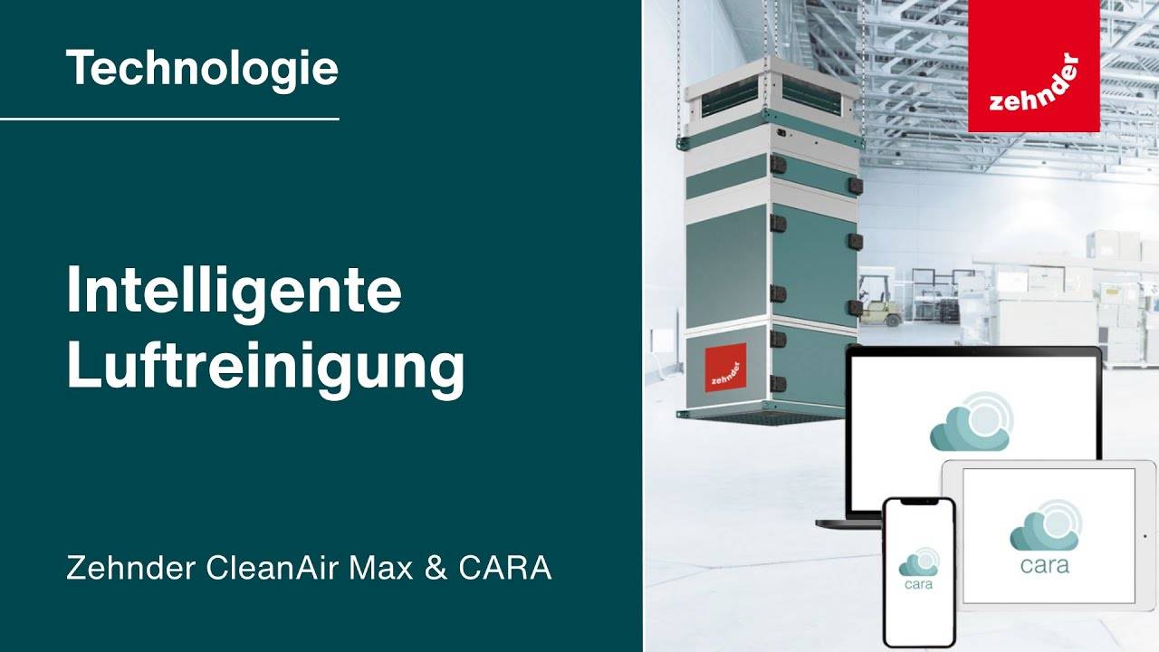 Ein YouTube Video, welches zeigt, wie Luftreinigung durch CARA smart wird