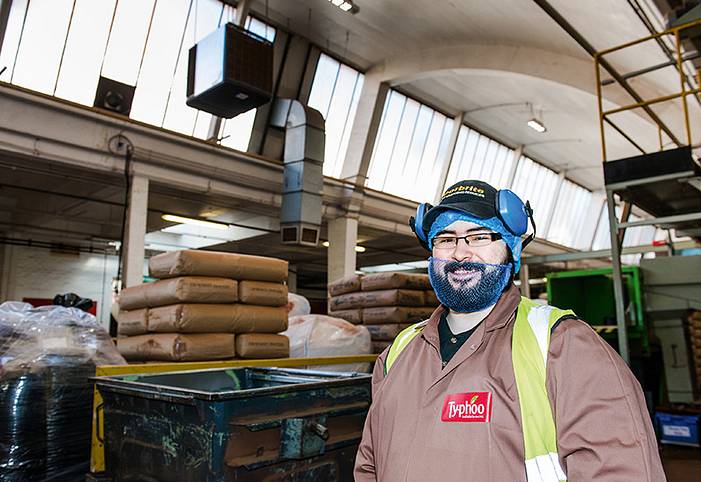 typhoo tea air cleaning in the food industry