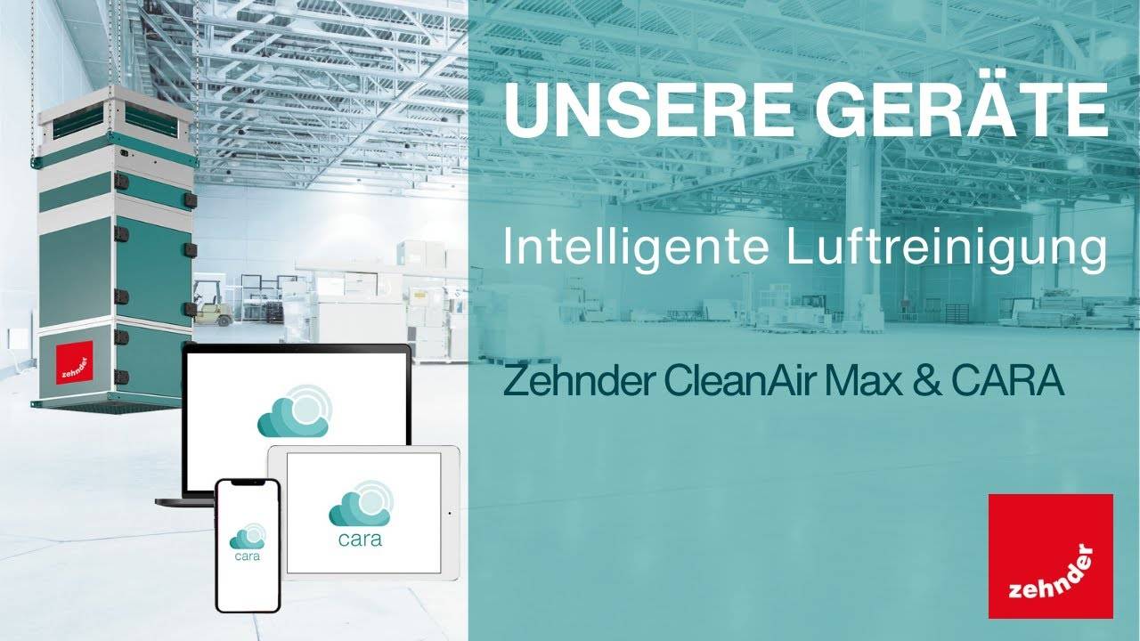 Ein YouTube Video, welches zeigt, wie Luftreinigung durch CARA smart wird