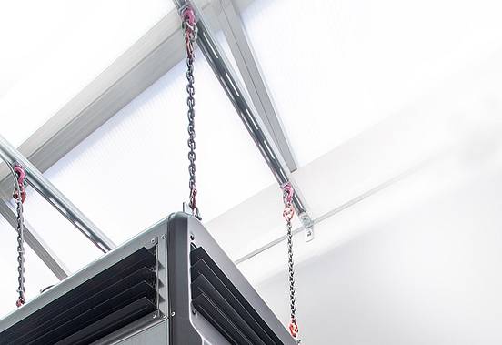 industrial air purifier universal hanging system