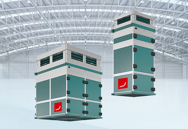 The Zehnder CleanAir Max product family
