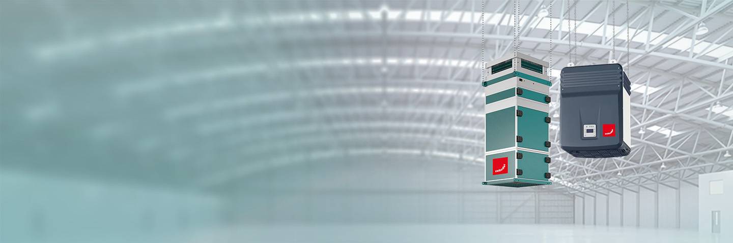 Industrieluftreiniger CleanAir | Zehnder Zehnder Industrieluftreiniger, freigestelltes Produktfoto