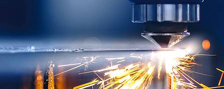 Metal treatment producing fumes and sparks