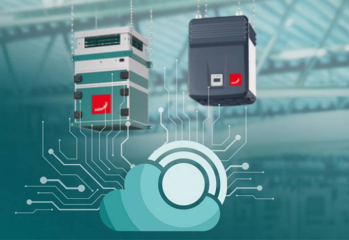 A CleanAir and a CleanAir Max air purifier are mounted on the ceiling.