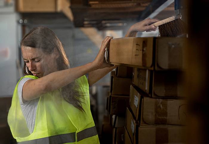 warehouse dust logistics preview