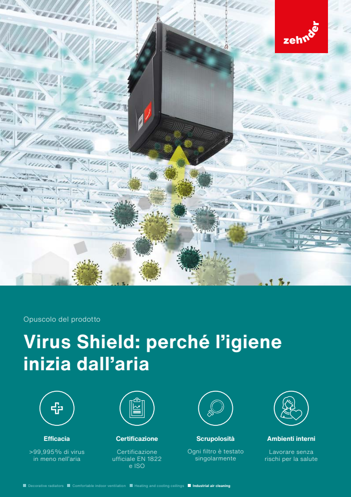 virus shield purificatore d aira hepa 14